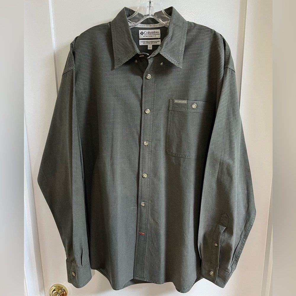 Columbia Mini-Check Men’s Shirt  L